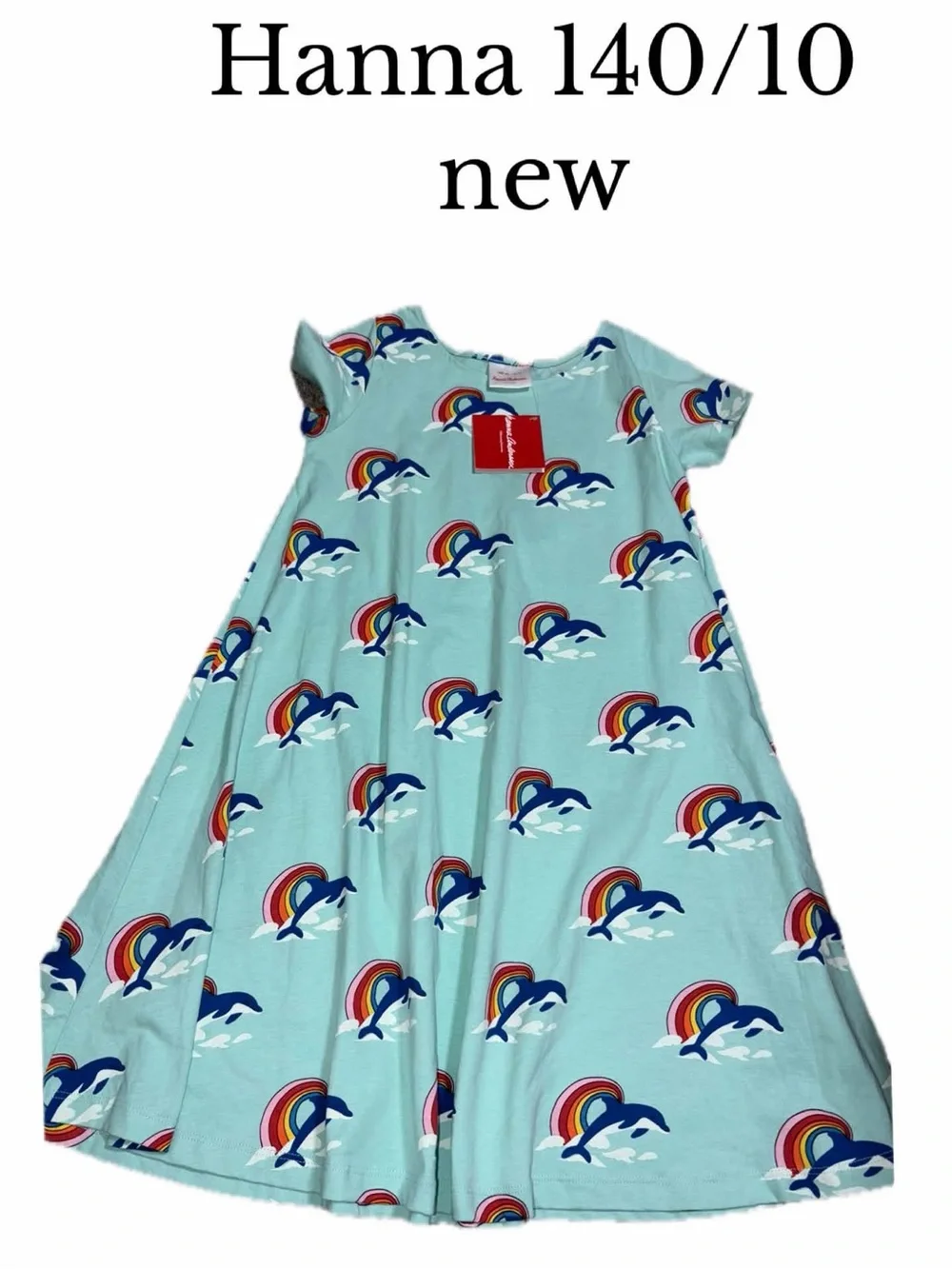 Hanna Andersson size 10 dolphin dress